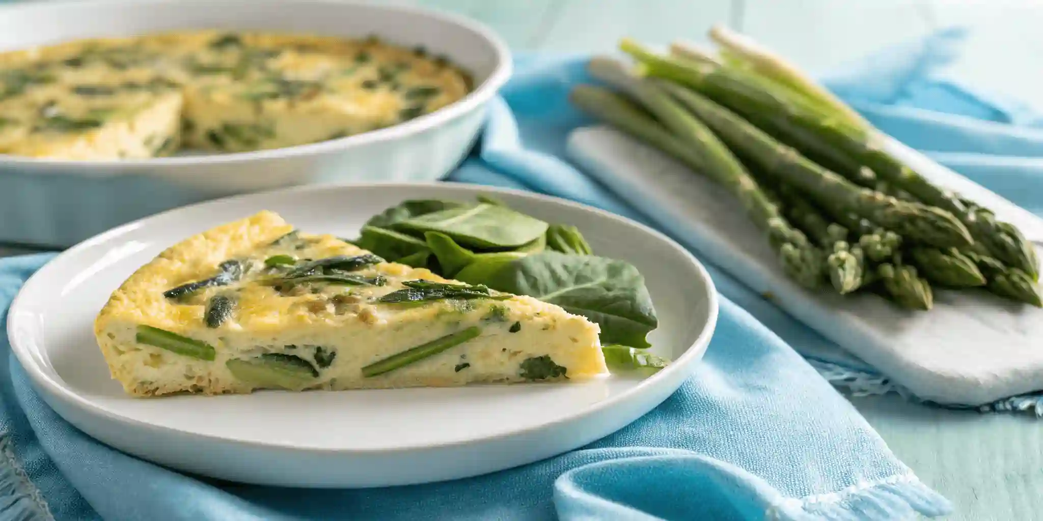 Asparagus and Bok Choy Frittata for Diabetic-Friendly Meals