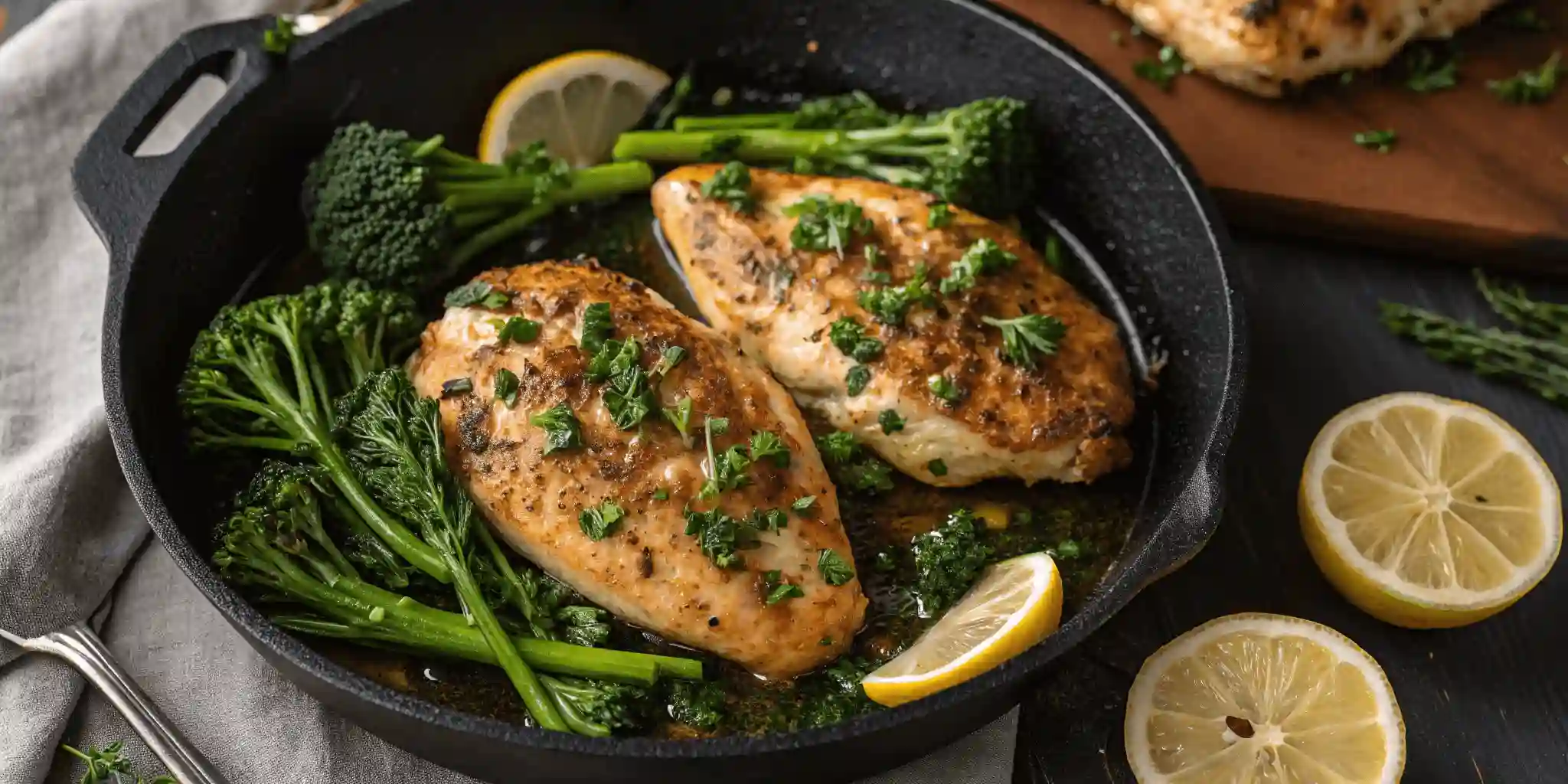 One-Pot Garlic Butter Chicken with Broccoli: A Low-Carb Dream for Diabetics