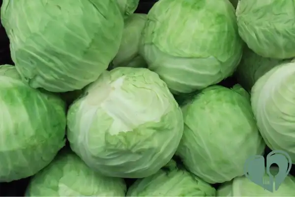Whole green cabbages – low in carbs and supportive of blood sugar and gut health