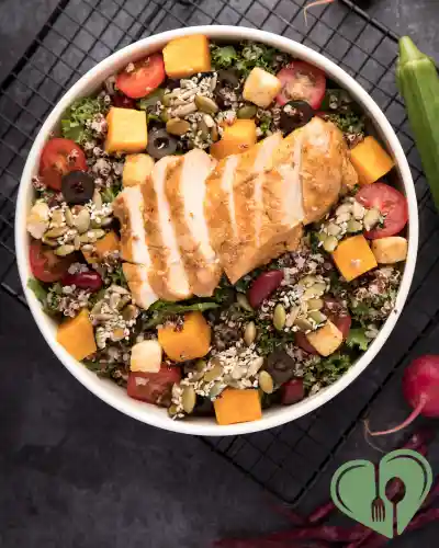 Whole Food-Based Diabetic Lunch Planning