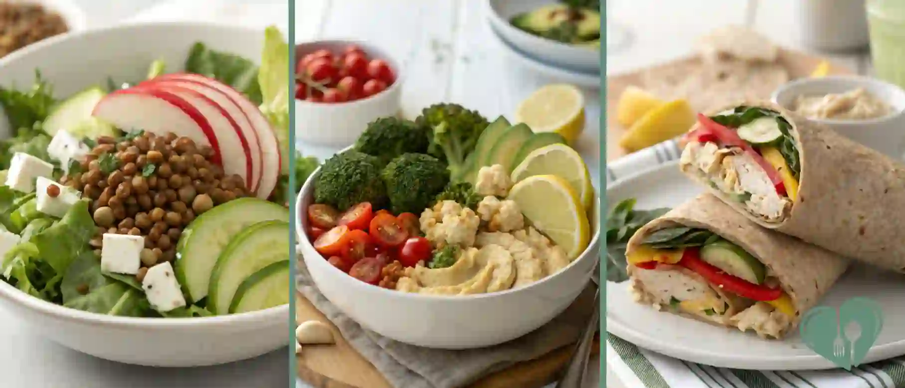 High-Fiber Diabetes-Friendly Lunches
