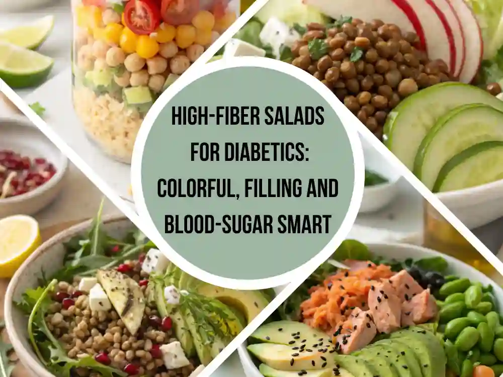 High-Fiber Salads for Diabetics: Colorful, Filling and Blood-Sugar Smart