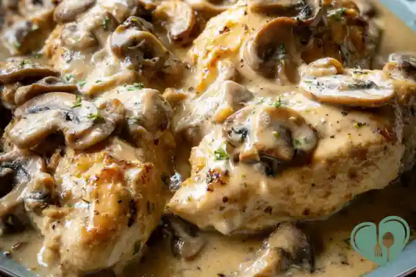 Creamy Mushroom Chicken (Dairy-Light Option)