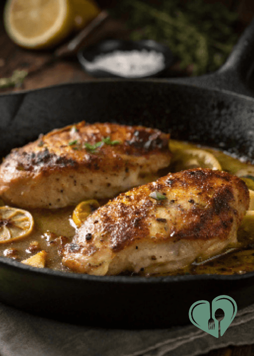 Garlic Lemon Chicken Skillet