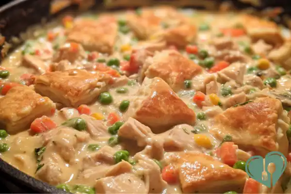 Healthy Chicken Pot Pie Skillet (Comfort Food Without the Crust)
