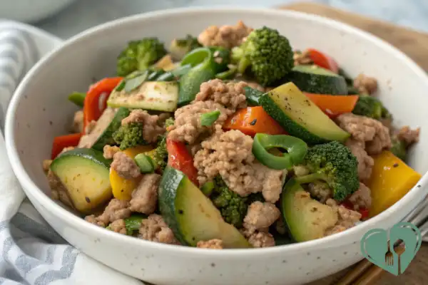 Turkey and Veggie Stir-Fry