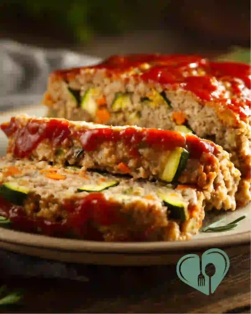 Baked Turkey Meatloaf with Veggie Boost