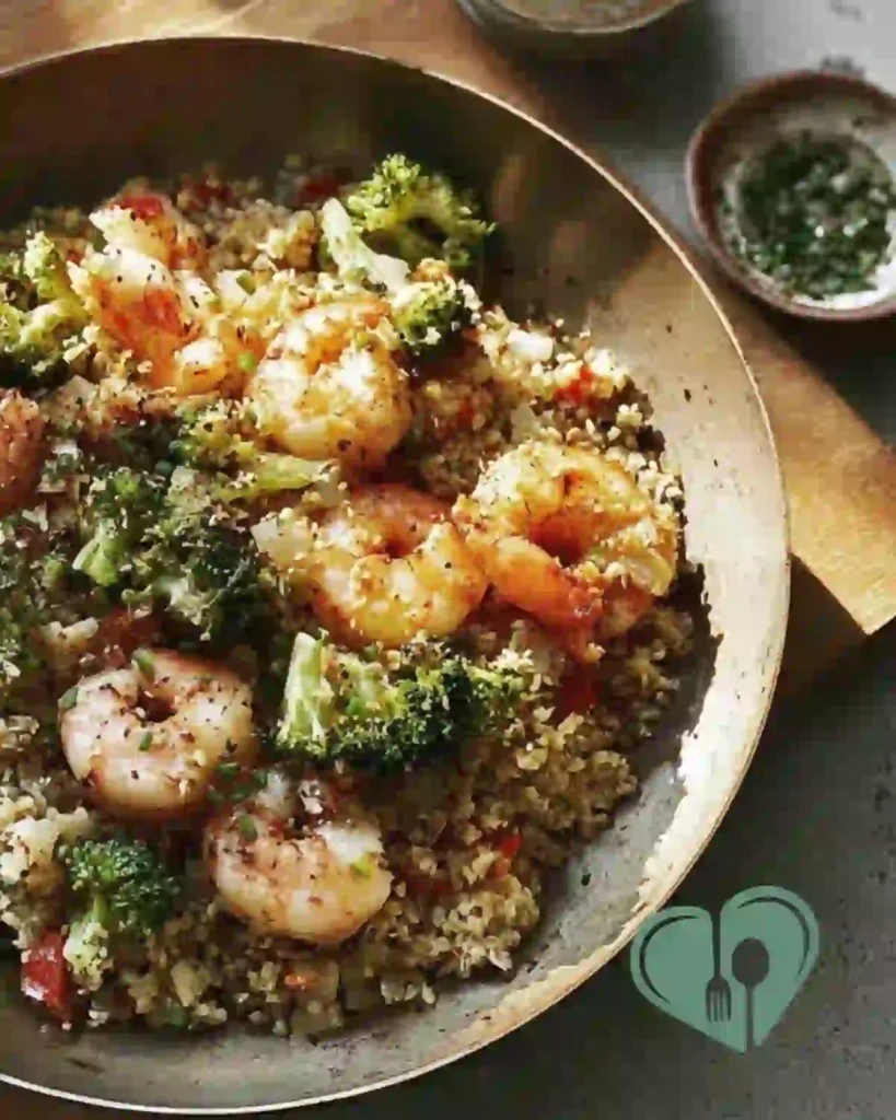 Cauliflower Fried Rice with Shrimp