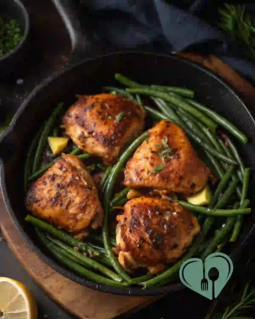Garlic Butter Chicken with Green Beans