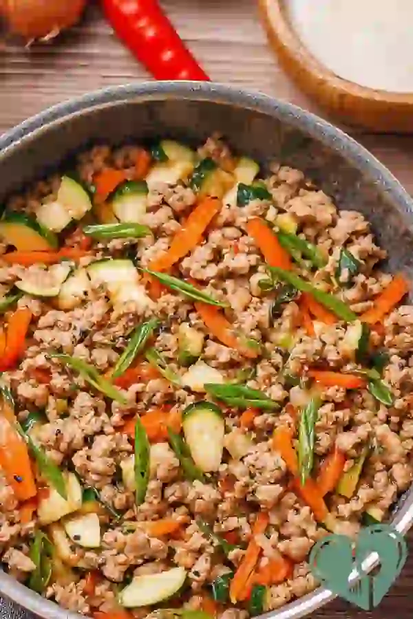 Turkey veggie stir fry