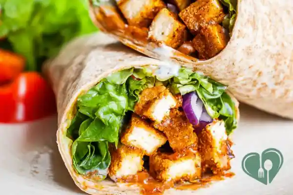 Crispy Tofu Wrap