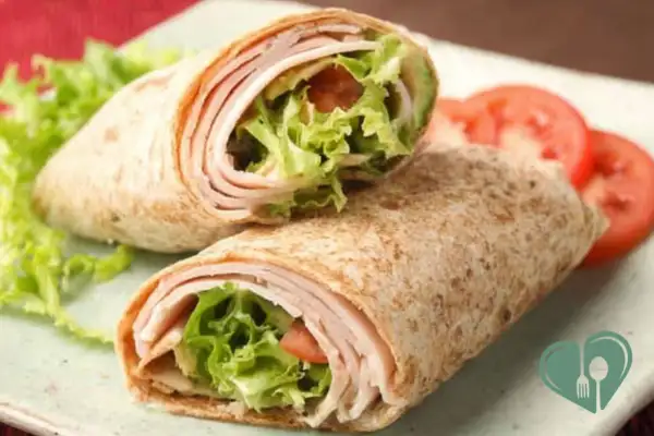 Turkey Avocado Wrap (High-Protein Lunch)