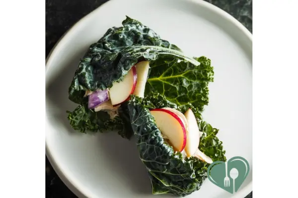 Chicken & Apple Kale Wraps