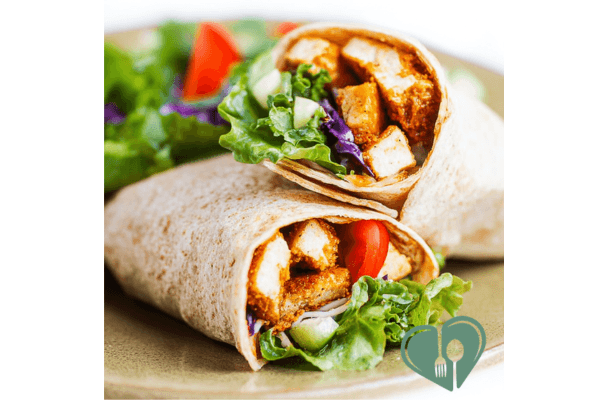 Crispy Tofu Wrap