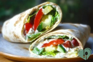 Greek Salad Wrap