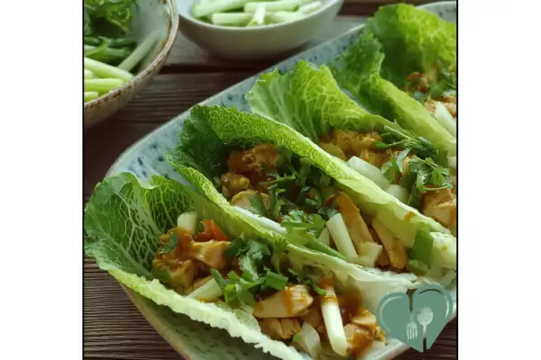 Peanut-Chicken Cabbage Wraps